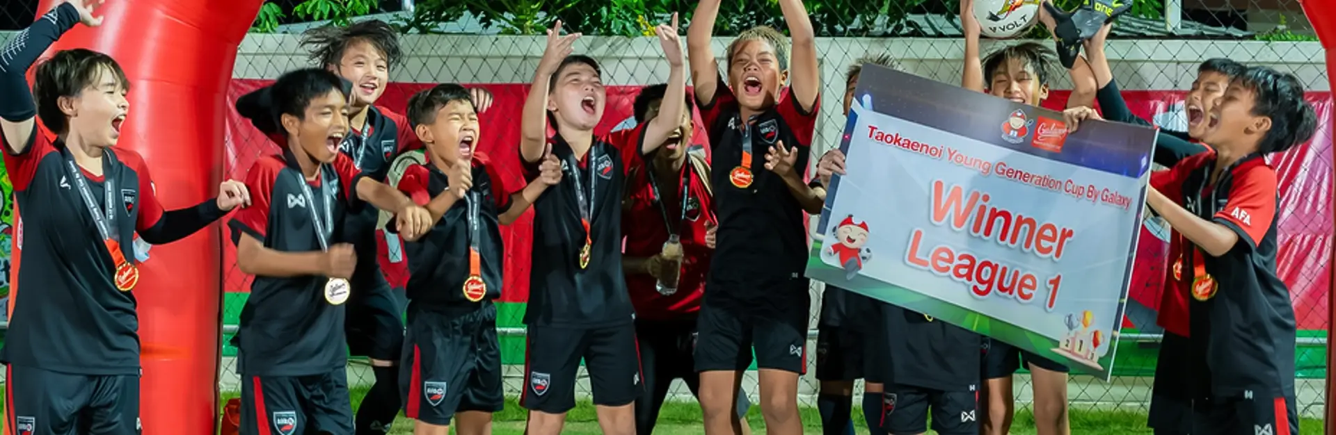 Taokaenoi Young Generation Cup by Laew Tae, youth football tournament full production