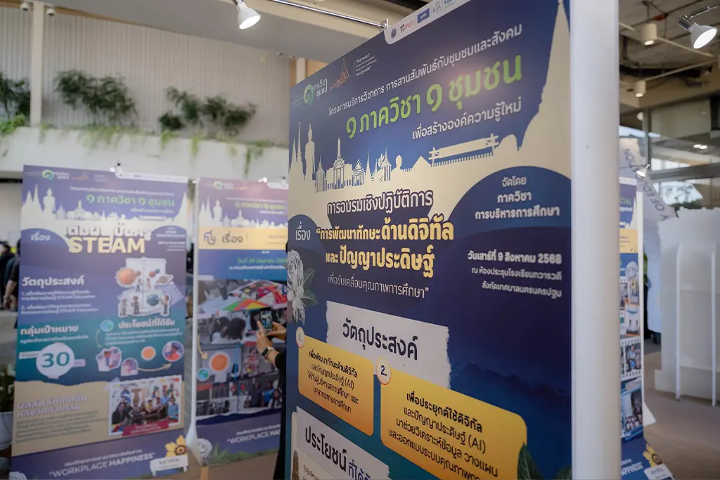 การจัดแสดงนิทรรศการ