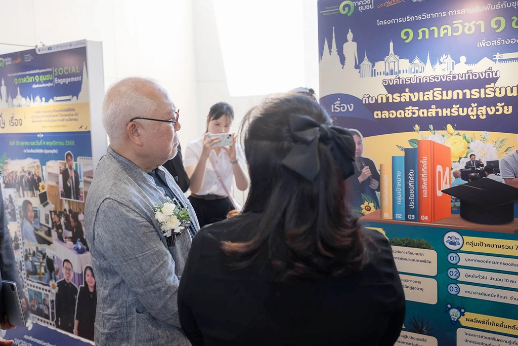 การจัดแสดงนิทรรศการ